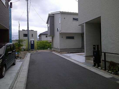 【前面道路含む現地写真】 | 広島市佐伯区千同１丁目No.D