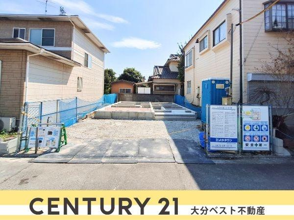 今津留2丁目1期1号棟の外観|現地工事中写真(2026年2月撮影)