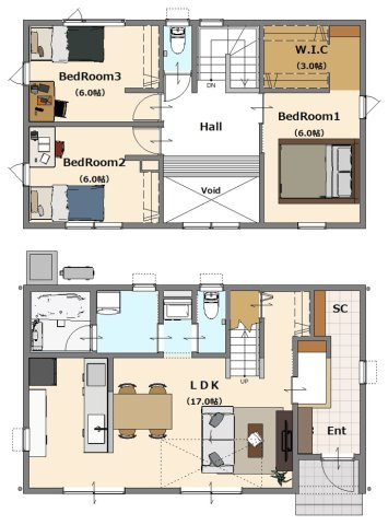 【APHグループの建売】千曲市新田A3　全2区画