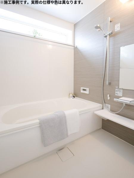 汐見ⅡＷ　新築の独立洗面台|※施工事例写真です。実際の仕様や色は異なります。