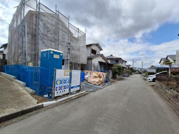 ふじが丘東3丁目2期1号棟の前面道路含む現地写真|現地写真（2026年2月撮影）