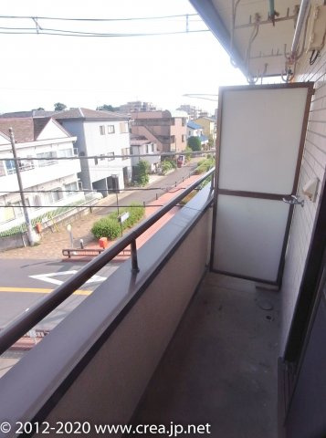 アイランドコーポのバルコニー