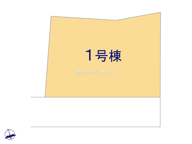 春日部市藤塚19期　新築一戸建ての区画図