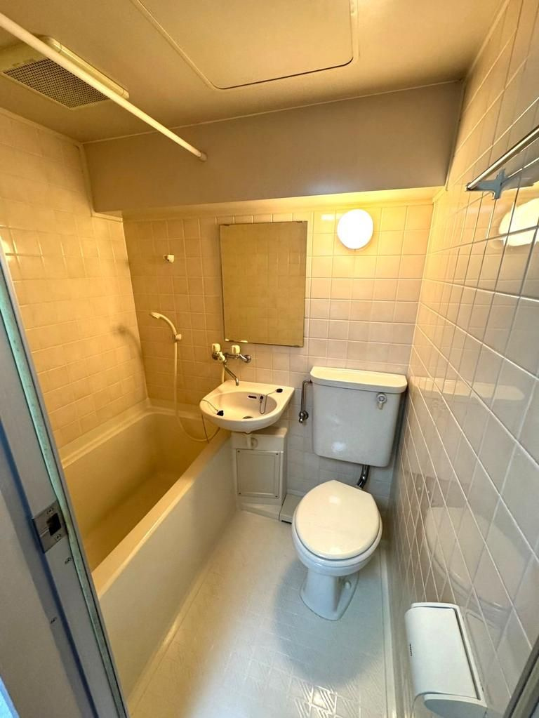 エヴェナール江戸川橋の浴室