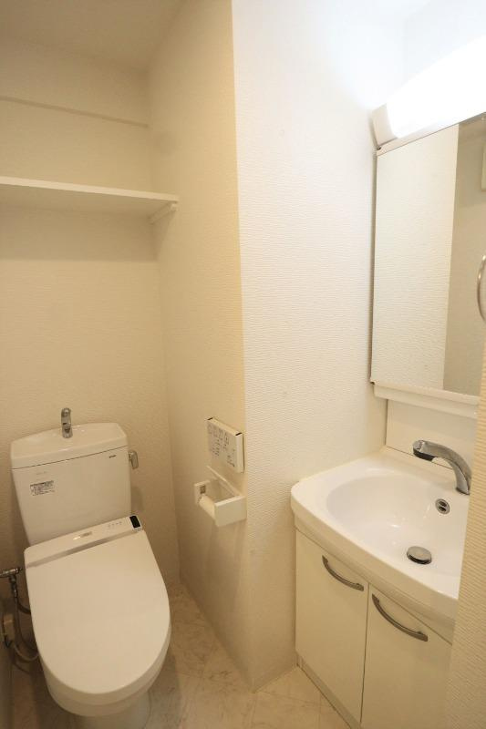 パークヒルズ新大阪willの洗面所