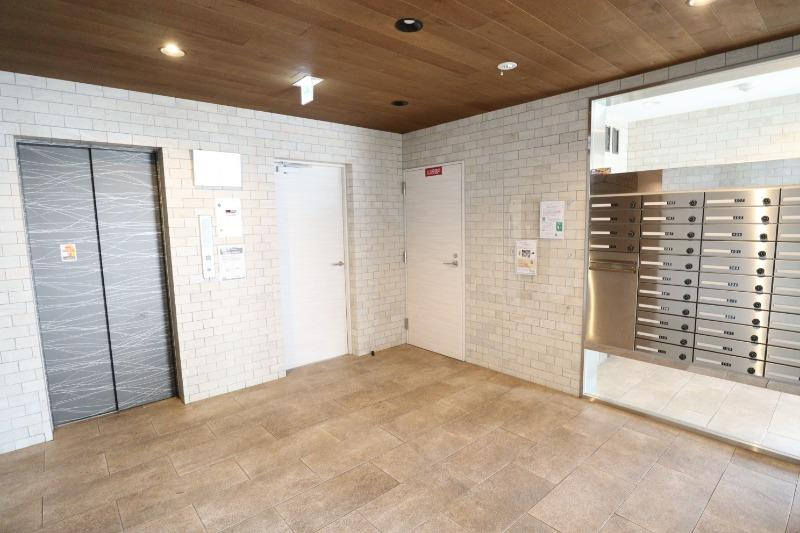 パークヒルズ新大阪willのロビー