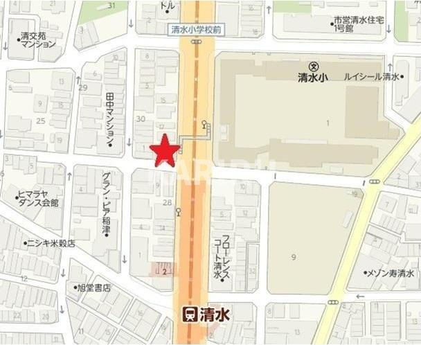 ウィンズコート清水の周辺