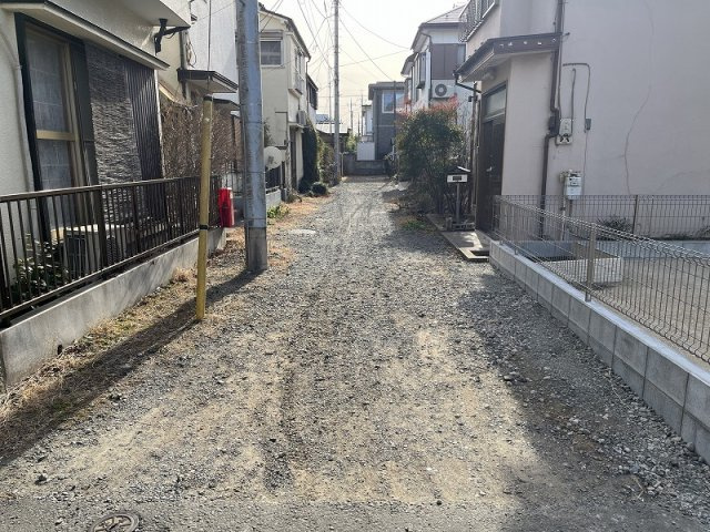 【前面道路含む現地写真】 | 新座市東3丁目　建築条件無売地（朝霞店） | 現地（2026年1月）撮影