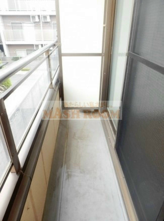 ベルメゾンのバルコニー