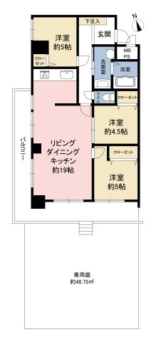 【間取り】 | チサンマンション小笹☆仲介手数料無料☆