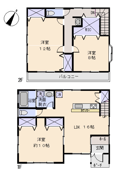 河津町　笹原の間取り