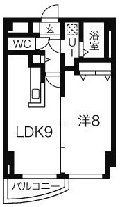 メビウスＡ.Ｋ.の間取り