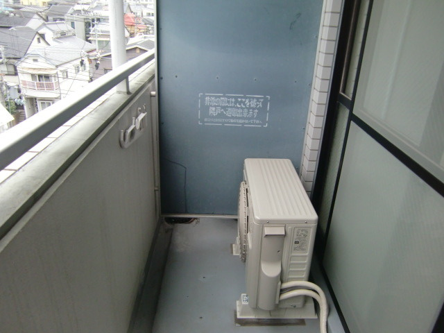 メゾン・ド・六甲パートⅠのバルコニー