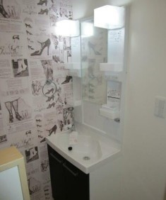 ｆｌａｔｓａｗａの洗面所