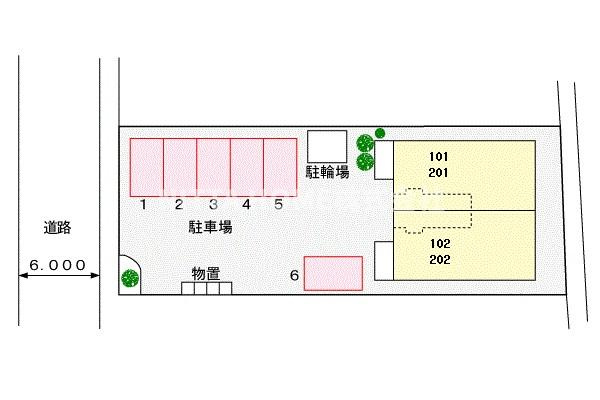 チェリーブローテ常の区画図