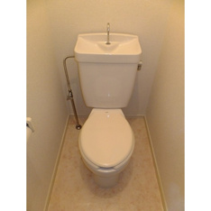 トイレもきれいです