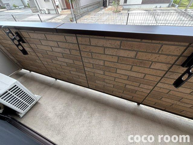 カーサＭのバルコニー