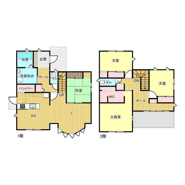 四日市市小古曽4丁目の間取り