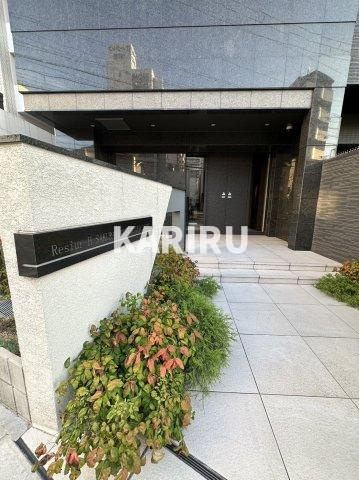 レジュールアッシュ桜宮リバーコートのエントランス