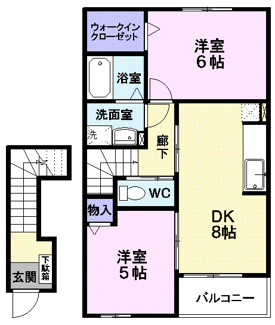 【間取り】 | コモド　アビターレ