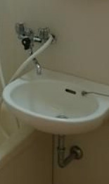 ベイ・アルファ上富士の洗面所