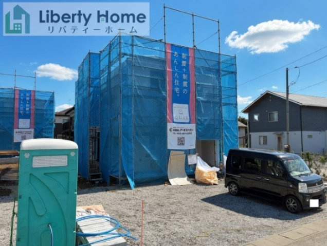 つくば市高見原第17　新築戸建　1号棟の外観|ご予約をいただければ、『平日の空いた時間』『周辺物件まとめて見たい』『1件だけ見たい』ももちろん可能です♪
お気軽にお問合せください♪