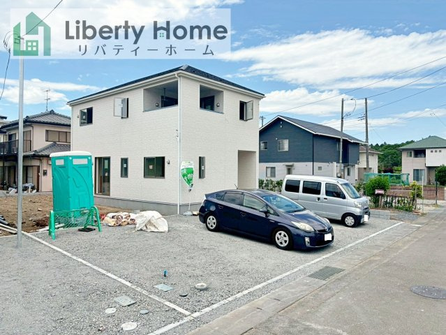 つくば市高見原第17　新築戸建　1号棟の駐車場
