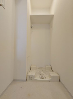 【洗面所】 | ルフレプレミアム神楽坂 | 室内洗濯機置き場