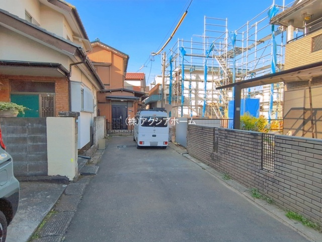 入間市東藤沢8丁目・全1棟　新築一戸建　～WIC3ヶ所～の前面道路含む現地写真|現地写真（2026年4月9日撮影）