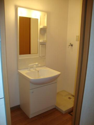 ルミナスハイムの洗面所|洗面