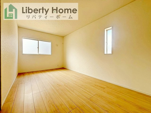 つくば市高見原第17　新築戸建　2号棟の寝室