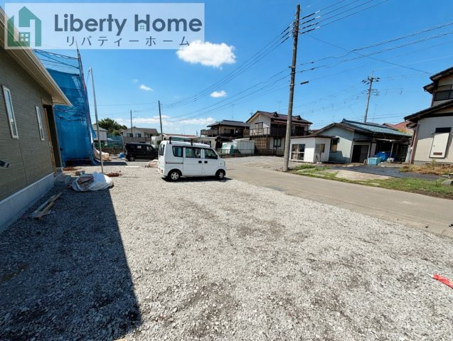 つくば市高見原第17　新築戸建　2号棟の駐車場