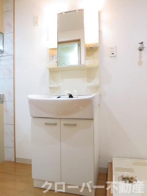 サンライズマンションの洗面所