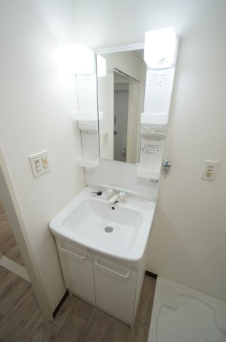 布施ビルⅠの洗面所|オンライン対能応可！