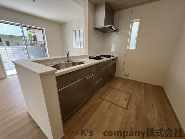 ◎茅ヶ崎市堤　新築戸建のキッチン|システムキッチン◇◇キッチンスペース♪