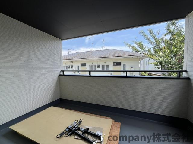 ◎茅ヶ崎市堤　新築戸建のバルコニー|インナーバルコニー◇◇急な天候にも柔軟に対応できる快適スペース◇◇