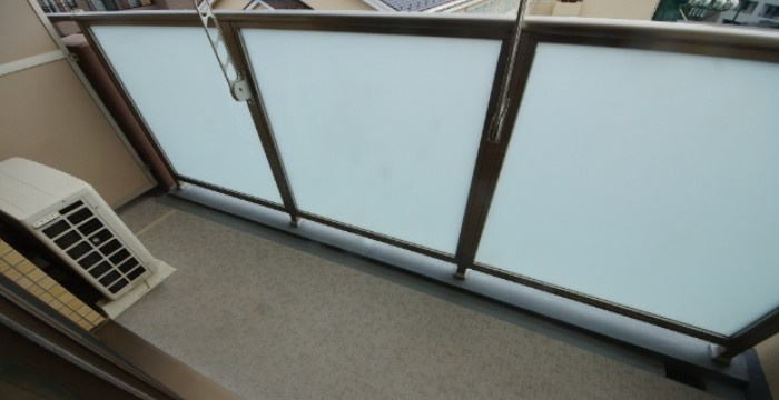 メゾンカルム西新宿のバルコニー