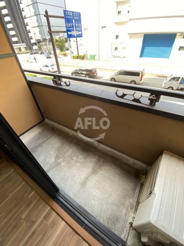 ドミール江戸堀のバルコニー|ドミール江戸堀　バルコンニー