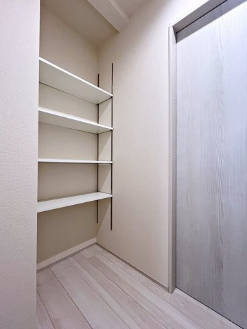 新築戸建・新築建売　福島市大森・太平寺　杉妻小・福島第一中の収納|収納が多いので物がスッキリしまえます！