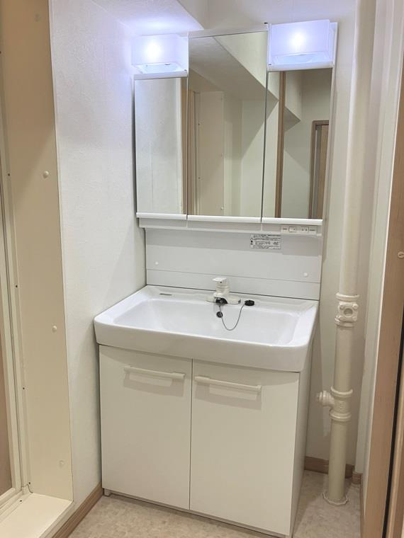 洋光台南第二団地６街区２０号棟の洗面所