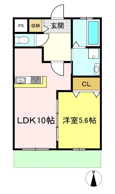 セレーノ篠山　Ａ棟の間取り