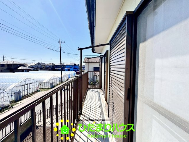 加須市向古河　中古一戸建てのバルコニー