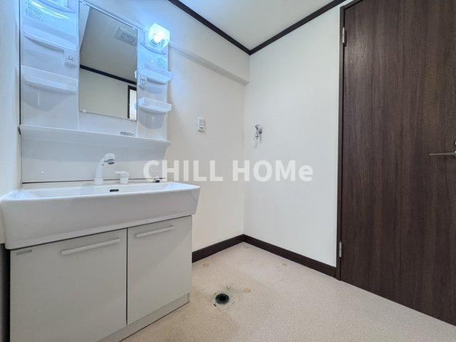 あさひレジデンス大友の洗面所|当社、チルホームのHPもご覧ください(^^)/物件情報多数♪