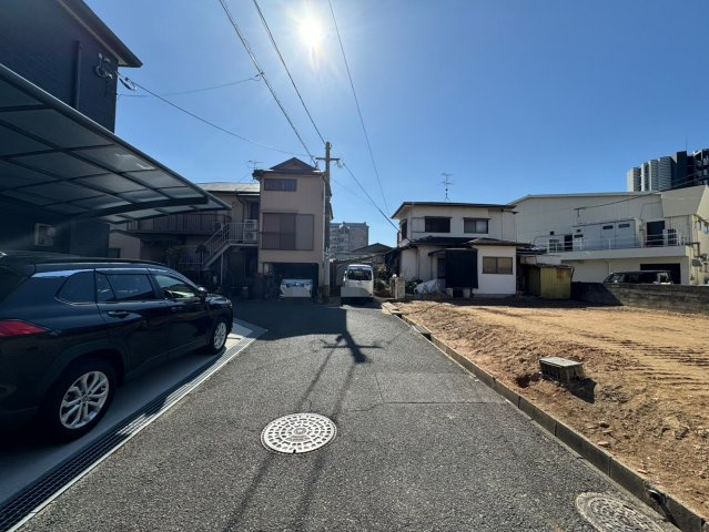 Adoble+ーアドブル＋小倉南区田原新町1丁目4期　【小倉南区　新築戸建て】の前面道路含む現地写真|Adoble+ーアドブル＋小倉南区田原新町1丁目4期　【小倉南区　新築戸建て】