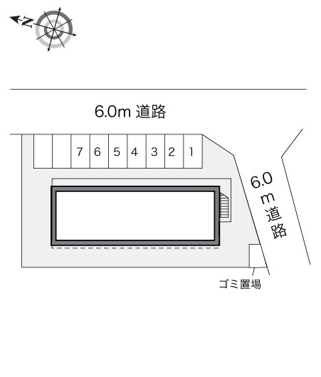 【区画図】 | レオパレスハピネス | 画像10