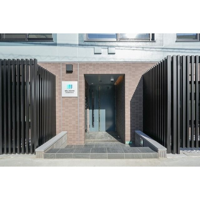 ウェルスクエア学芸大学Ⅱのエントランス|ゆとりのあるエントランスです
