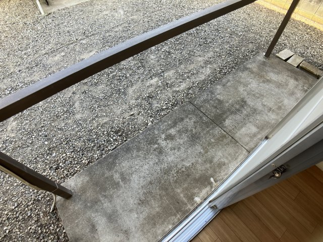 コーポ大野のバルコニー