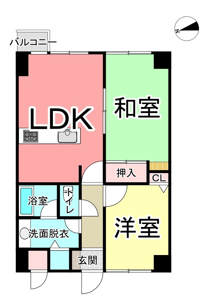 中古マンション　セントラルヒルズ桐生　の間取り|間取りと現況が異なる場合は現況が優先となります