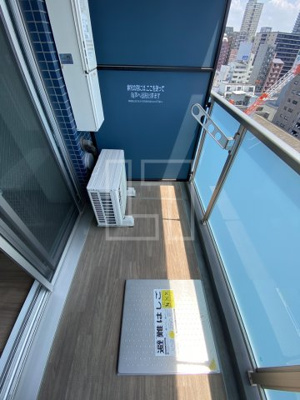 【バルコニー】 | プレサンス心斎橋ソレイユ | プレサンス心斎橋ソレイユ　バルコニー