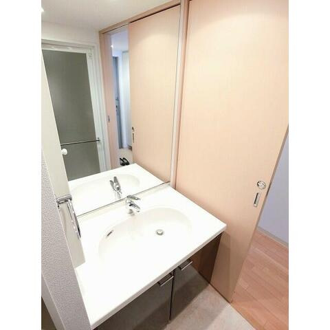 ピエス綱島の洗面所|人気の独立洗面台♪